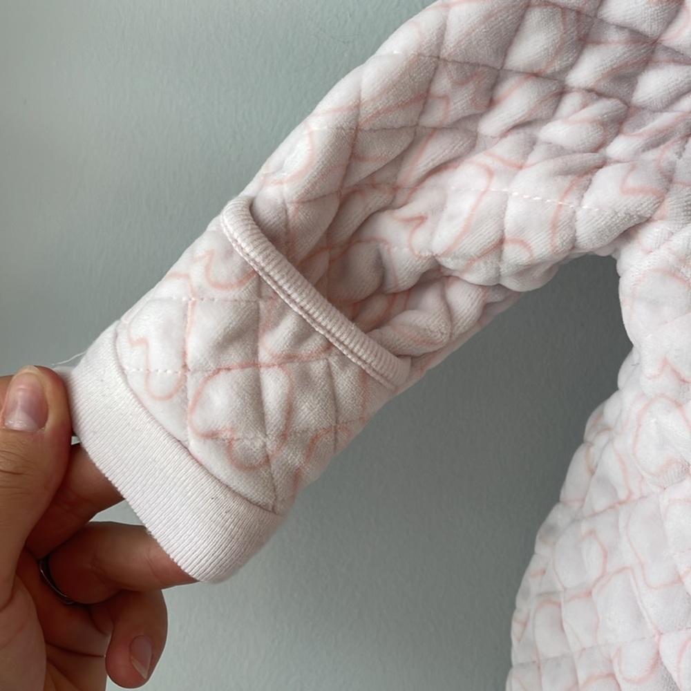 Nordstrom Baby Pink Heart Cold Weather Suit - Picture 8 of 9